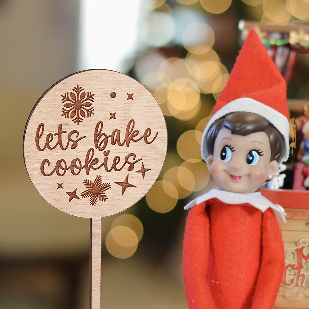 Wooden Elf On The Shelf Props